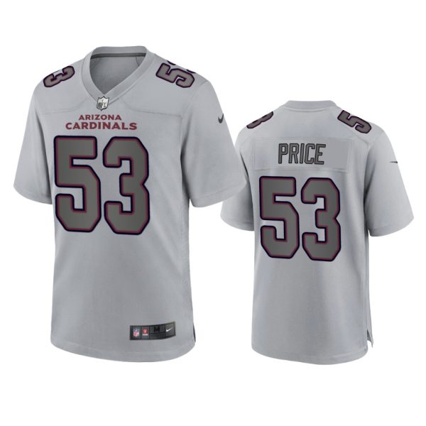 Billy Price Arizona Cardinals Gray Atmosphere Fashion Game Jersey