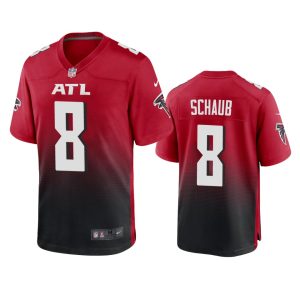 Matt Schaub Atlanta Falcons Red Game Jersey