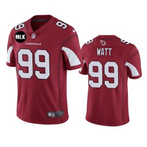 J.J. Watt Arizona Cardinals Cardinal MLK Patch Vapor Limited Jersey