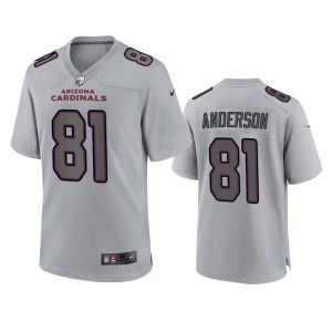 Robbie Anderson Arizona Cardinals Gray Atmosphere Fashion Game Jersey