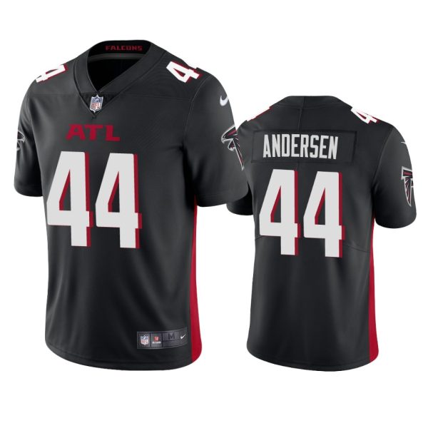 Troy Andersen Atlanta Falcons Black Vapor Limited Jersey