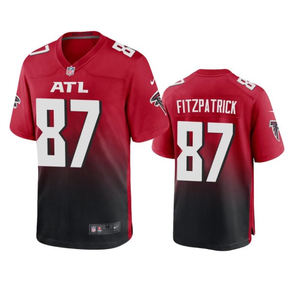 John FitzPatrick Atlanta Falcons Red Game Jersey