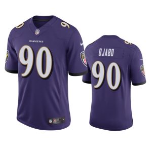 David Ojabo Baltimore Ravens Purple Vapor Limited Jersey