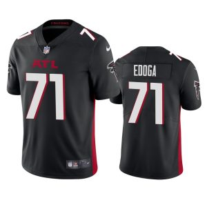 Chuma Edoga Atlanta Falcons Black Vapor Limited Jersey