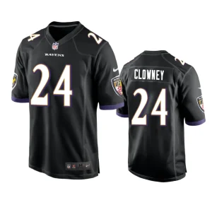 Jadeveon Clowney Baltimore Ravens Black Game Jersey