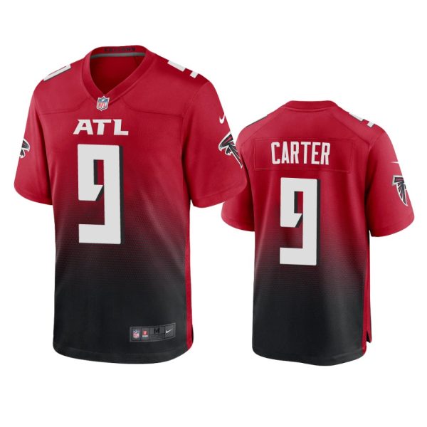 Lorenzo Carter Atlanta Falcons Red Game Jersey