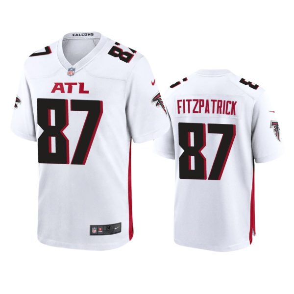 John FitzPatrick Atlanta Falcons White Game Jersey