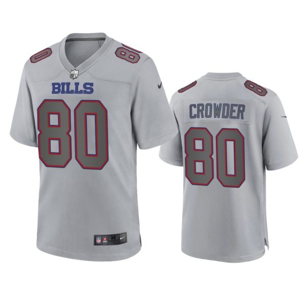 Jamison Crowder Buffalo Bills Gray Atmosphere Fashion Game Jersey