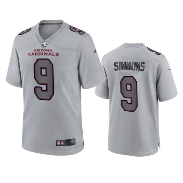 Isaiah Simmons Arizona Cardinals Gray Atmosphere Fashion Game Jersey
