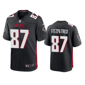 John FitzPatrick Atlanta Falcons Black Game Jersey