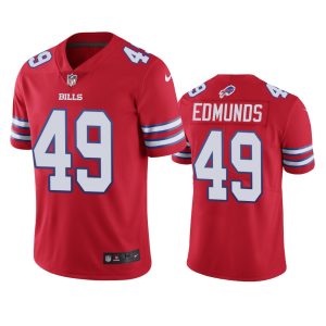 Tremaine Edmunds Buffalo Bills Red Vapor Limited Jersey