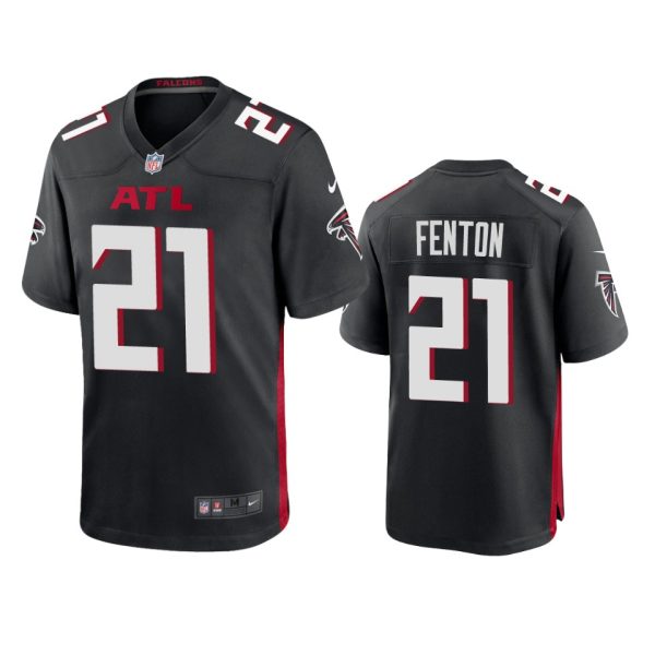 Rashad Fenton Atlanta Falcons Black Game Jersey