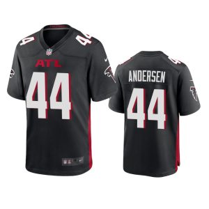 Troy Andersen Atlanta Falcons Black Game Jersey