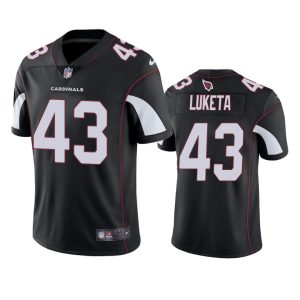 Jesse Luketa Arizona Cardinals Black Vapor Limited Jersey