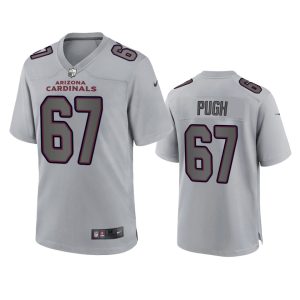 Justin Pugh Arizona Cardinals Gray Atmosphere Fashion Game Jersey