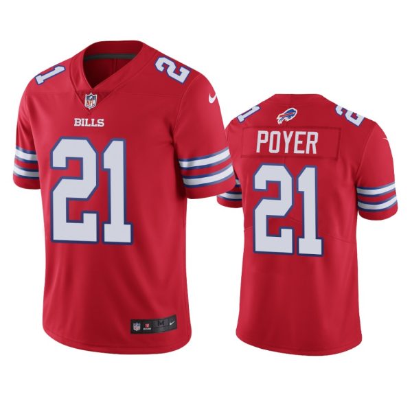 Jordan Poyer Buffalo Bills Red Vapor Limited Jersey