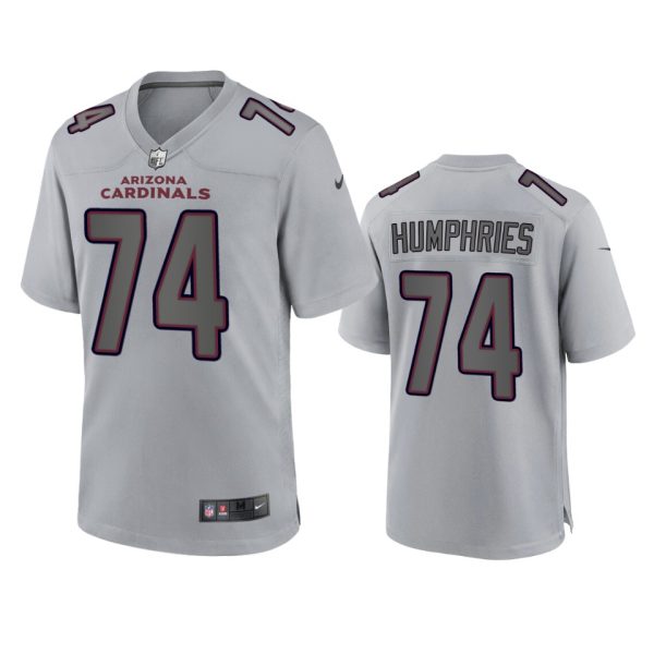 D.J. Humphries Arizona Cardinals Gray Atmosphere Fashion Game Jersey