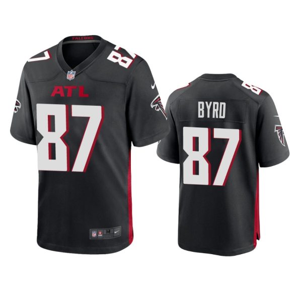 Damiere Byrd Atlanta Falcons Black Game Jersey