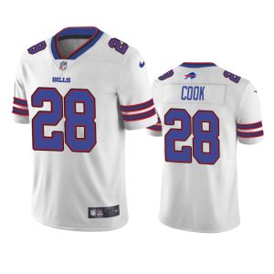 James Cook Buffalo Bills White Vapor Limited Jersey