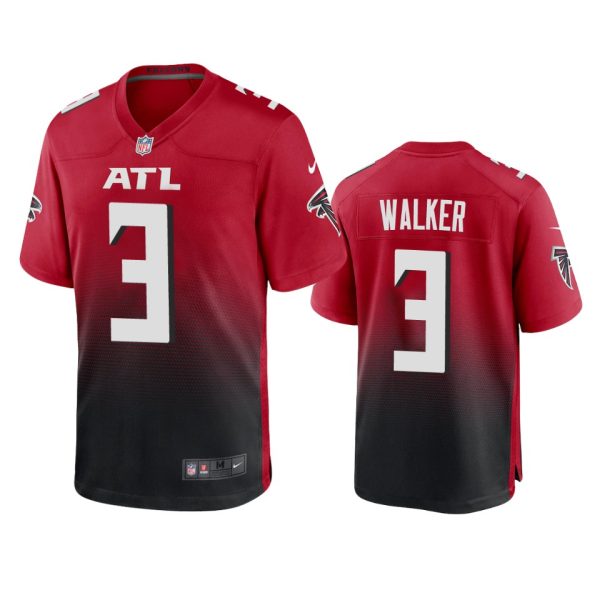 Mykal Walker Atlanta Falcons Red Game Jersey