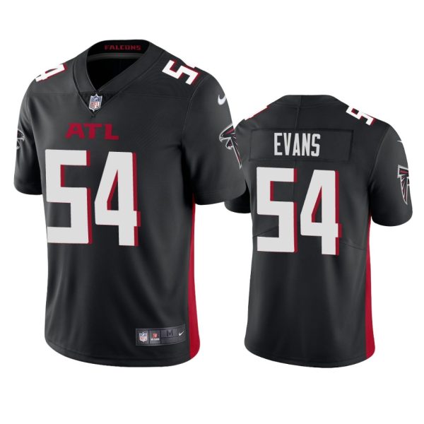 Rashaan Evans Atlanta Falcons Black Vapor Limited Jersey