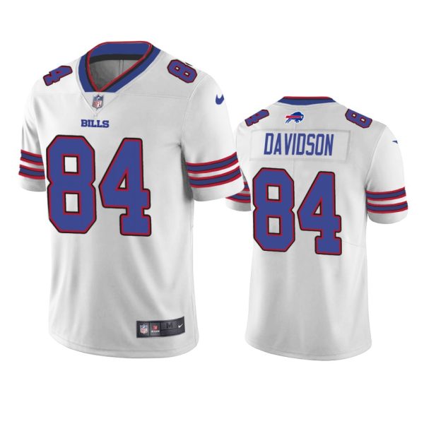 Zach Davidson Buffalo Bills White Vapor Limited Jersey