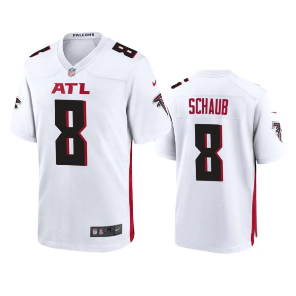 Matt Schaub Atlanta Falcons White Game Jersey