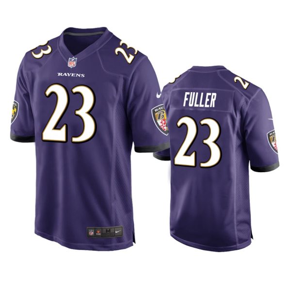 Kyle Fuller Baltimore Ravens Purple Game Jersey