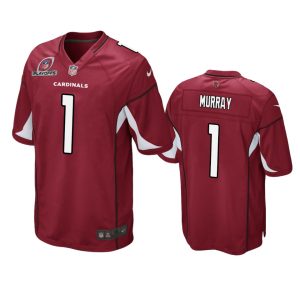 Kyler Murray Arizona Cardinals Cardinal 2021 NFL Playoffs Patch Jersey