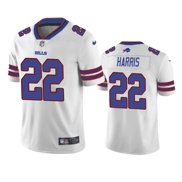 Damien Harris Buffalo Bills White Vapor Limited Jersey