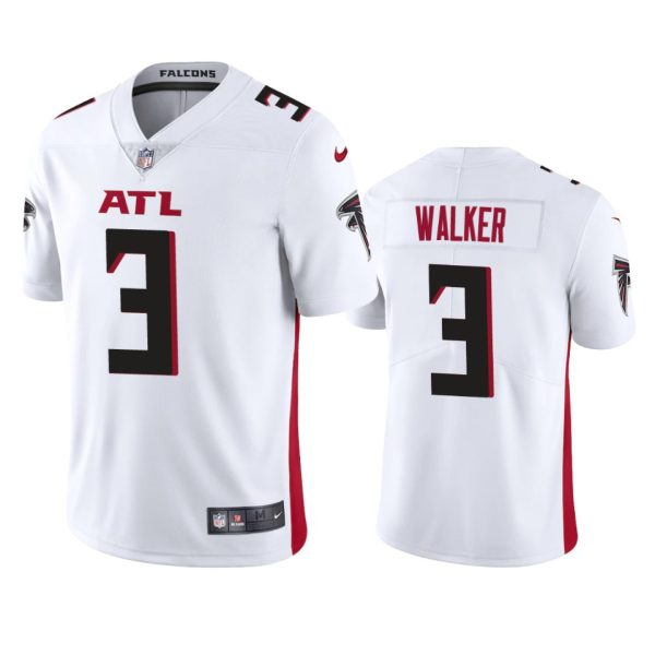 Mykal Walker Atlanta Falcons White Vapor Limited Jersey