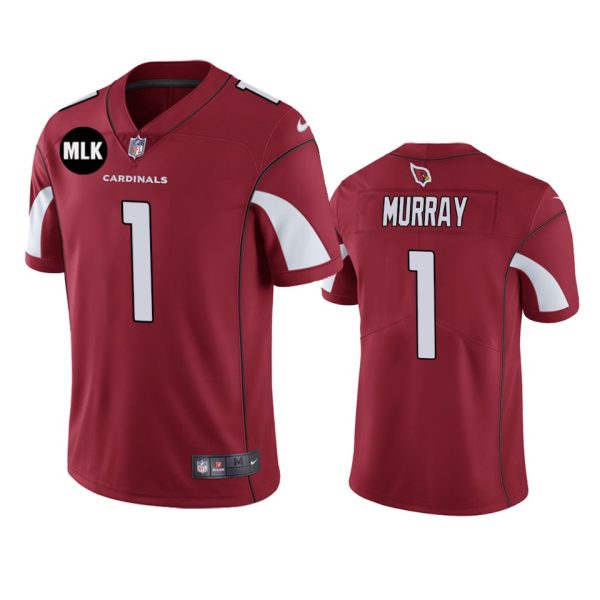 Kyler Murray Arizona Cardinals Cardinal MLK Patch Vapor Limited Jersey