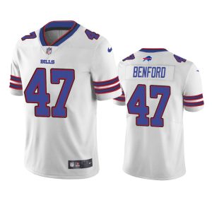 Christian Benford Buffalo Bills White Vapor Limited Jersey