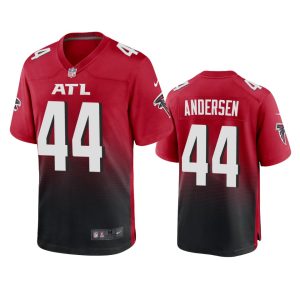 Troy Andersen Atlanta Falcons Red Game Jersey