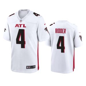 Desmond Ridder Atlanta Falcons White Game Jersey