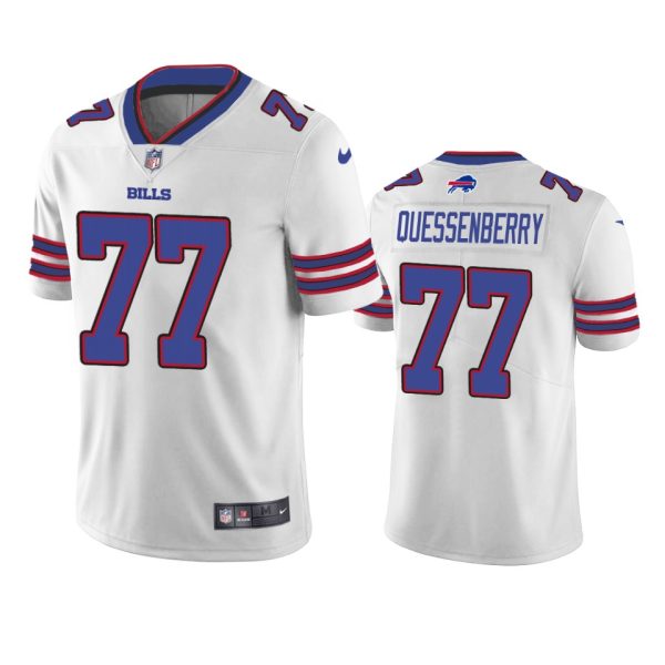 David Quessenberry Buffalo Bills White Vapor Limited Jersey