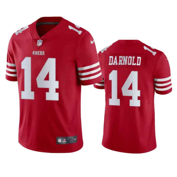 Sam Darnold San Francisco 49ers Scarlet Vapor Limited Jersey - Men's