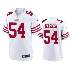 Fred Warner San Francisco 49ers 2022-23 Game White Jersey - Men's