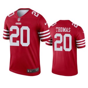 Ambry Thomas San Francisco 49ers 2022-23 Legend Scarlet Jersey - Men's