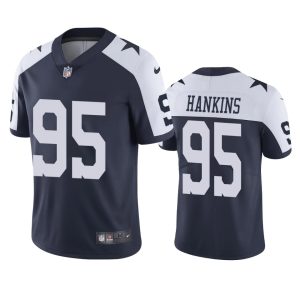 Johnathan Hankins Dallas Cowboys Navy Alternate Vapor Limited Jersey