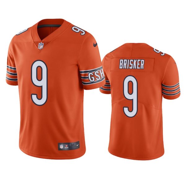 Jaquan Brisker Chicago Bears Orange Vapor Limited Jersey