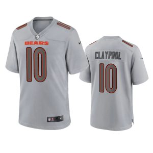 Chase Claypool Chicago Bears Gray Atmosphere Fashion Game Jersey