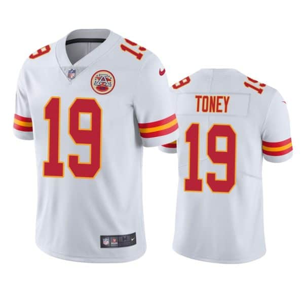 Kadarius Toney Kansas City Chiefs White Vapor Limited Jersey