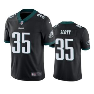 Boston Scott Philadelphia Eagles Black Vapor Limited Jersey