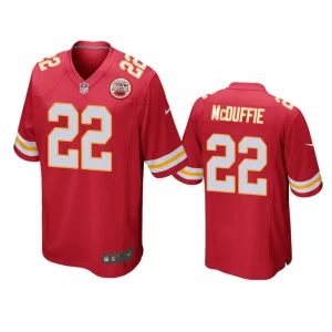 Trent McDuffie Kansas City Chiefs Red Game Jersey