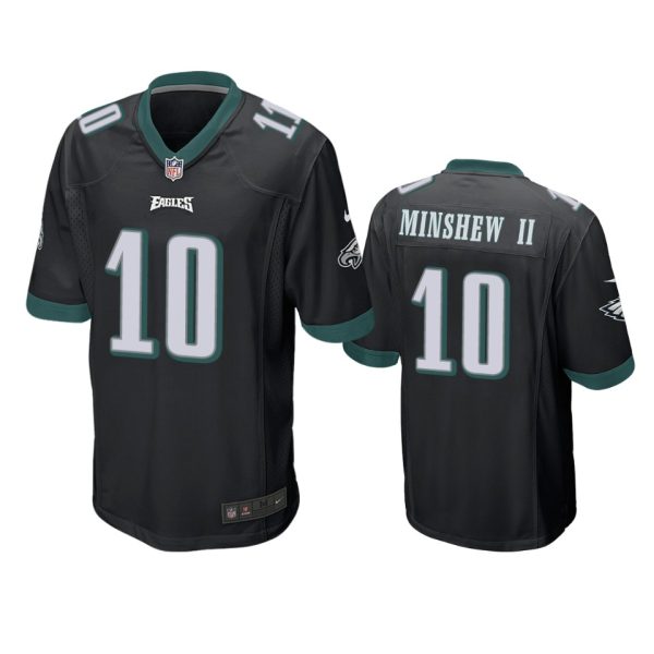 Gardner Minshew II Philadelphia Eagles Black Game Jersey