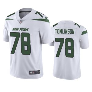 Laken Tomlinson New York Jets White Vapor Limited Jersey