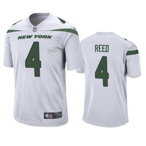 D.J. Reed New York Jets White Game Jersey