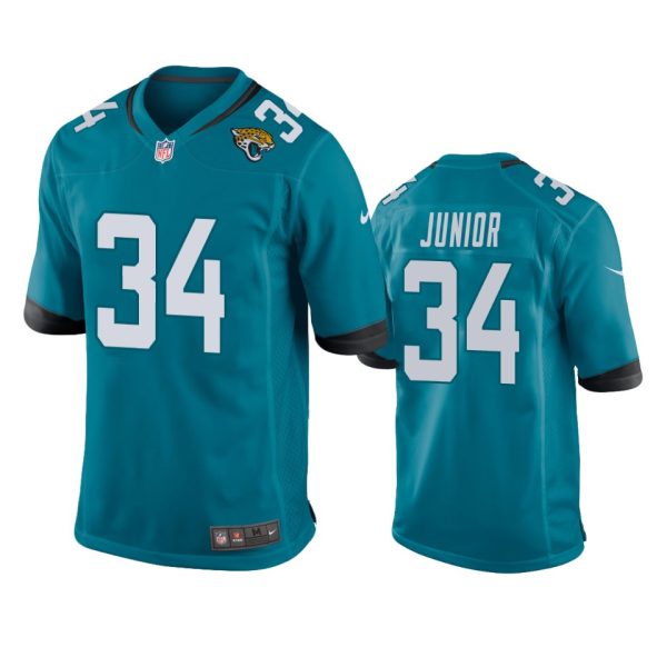 Gregory Junior Jacksonville Jaguars Teal Game Jersey