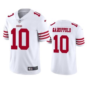 Jimmy Garoppolo San Francisco 49ers 2022-23 Vapor Limited White Jersey - Men's